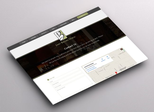 Custom WordPress Theme For Interior Design