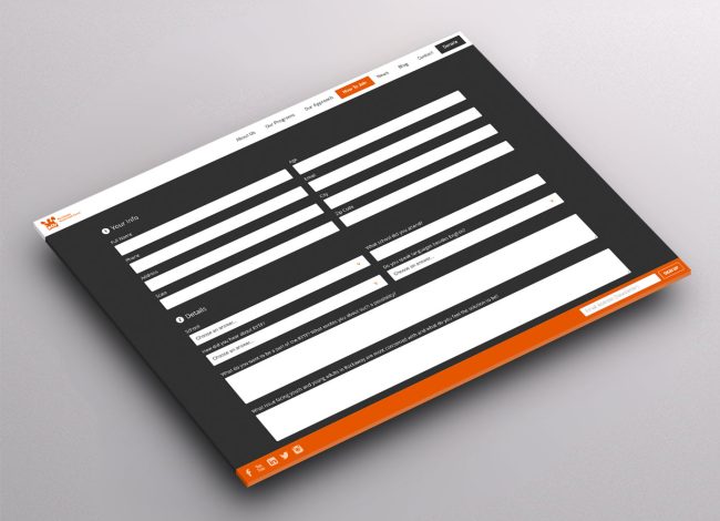 Custom Donation Website